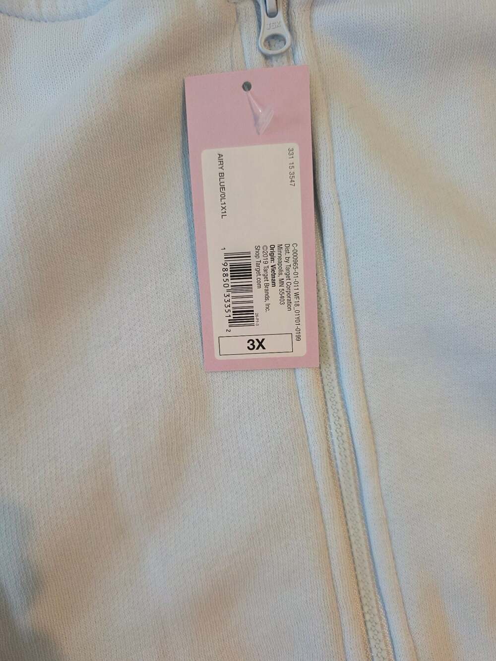 Wild Fable Women's Full-Zip Hoodie in Airy Blue - Picture 2 of 4